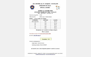 Concours Salle Spécial jeunes à Cavaillon