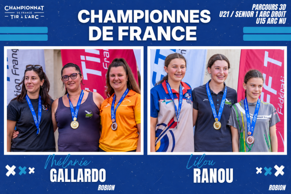 🏹 Championnat de France à Écouen : les Archers du Baude au rendez-vous !